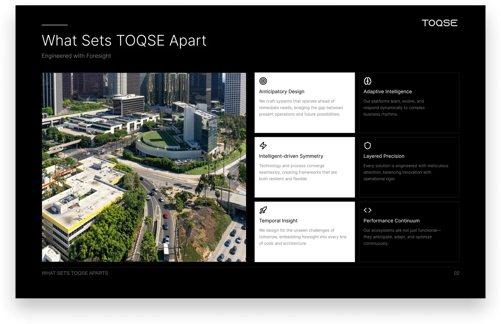 What Sets TOQSE Apart — Engineered with Foresight