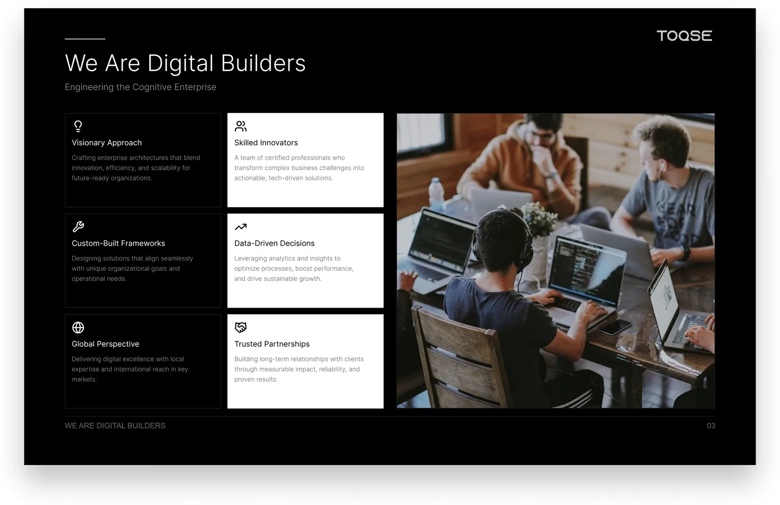 We Are Digital Builders — Organizational Identity