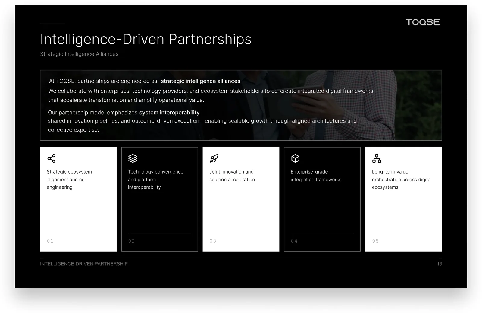 Intelligent-Driven Partnerships — Ecosystem Alliances